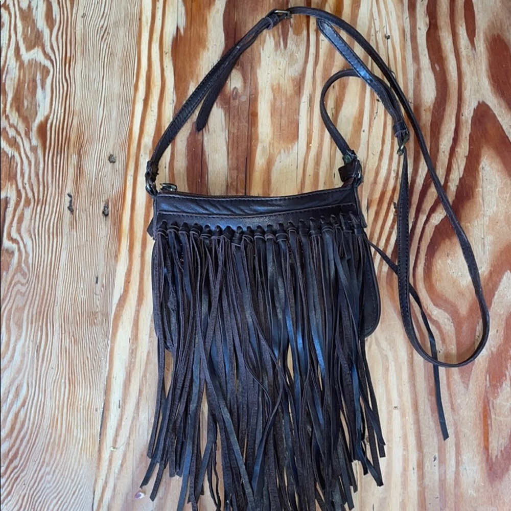 Raj Fringe Crossbody Bag